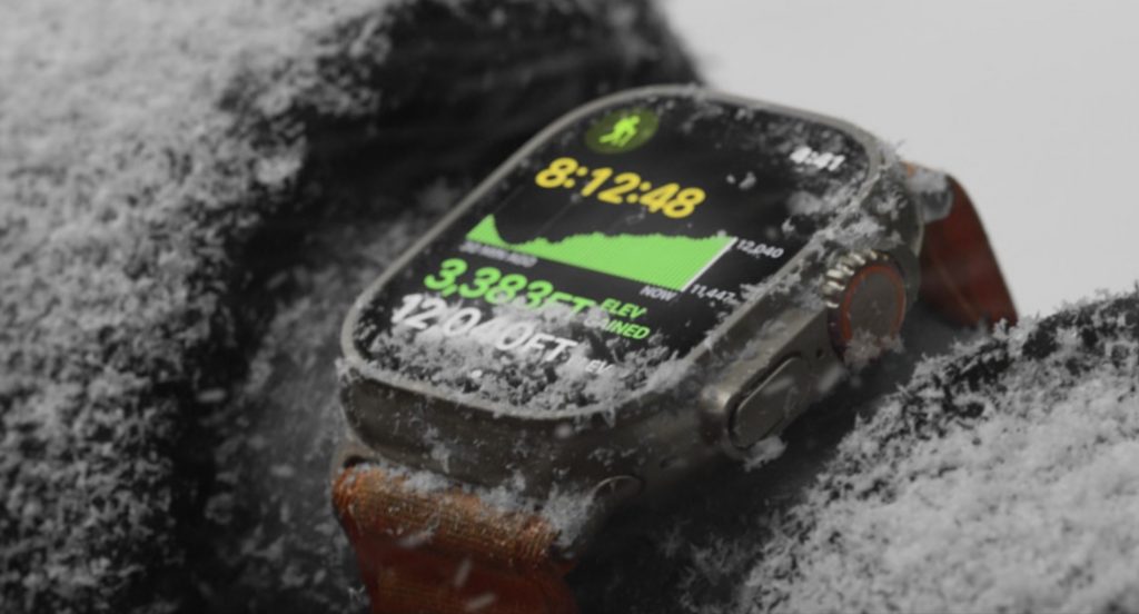 L'Apple Watch Ultra se prépare pour l'arrivée de l'hiver | Branchez-vous