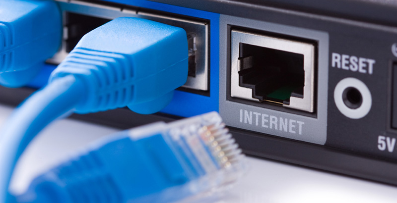Débranchement Ethernet Routeur Câble
