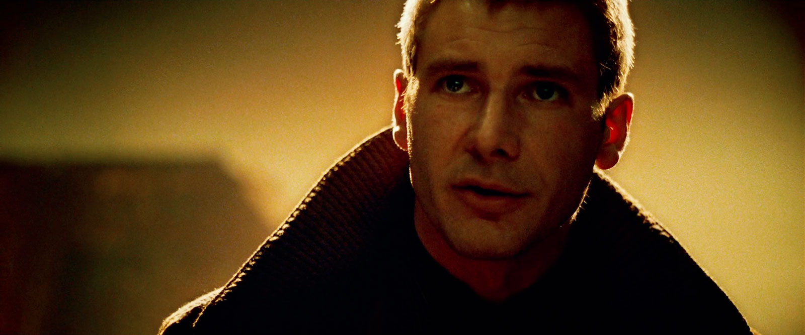 Rick Deckard (Harrison Ford) dans Blade Runner (Image : Warner Bros).