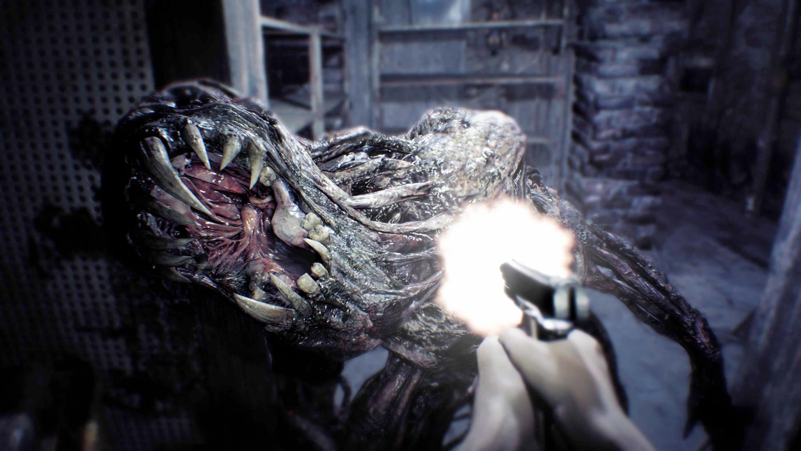 Les monstres de Resident Evil 7 n'entendent pas à rigoler.