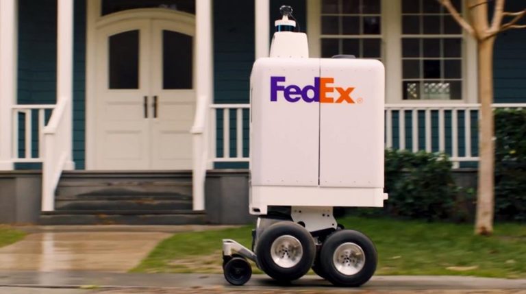Avec SameDay Bot, FedEx teste un robot de livraison autonome
