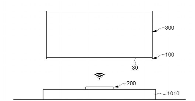 Voici le brevet déposé par Samsung pour une télévision sans fil ni câble d'alimentation