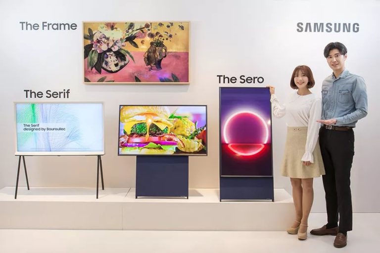 Samsung Sero : la première télé à écran vertical