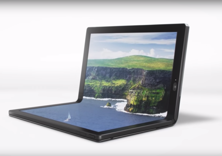 Lenovo révèle le premier PC portable à écran pliable