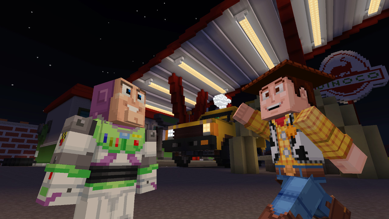 Toy Story s'invite sur Minecraft