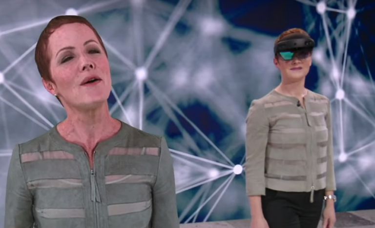 HoloLens : Microsoft présente son hologramme traducteur