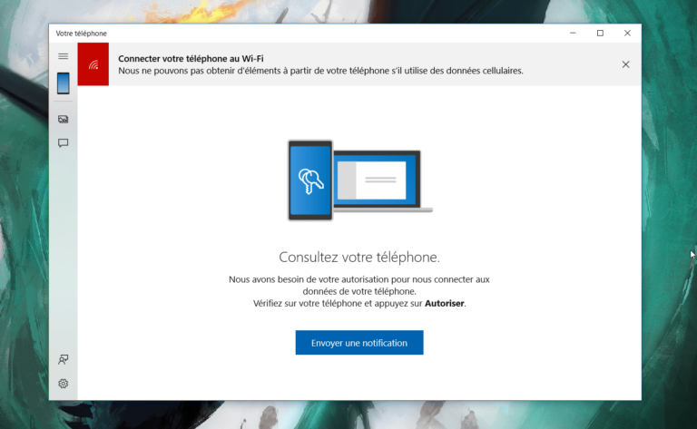 Windows 10 accueille les notifications Android