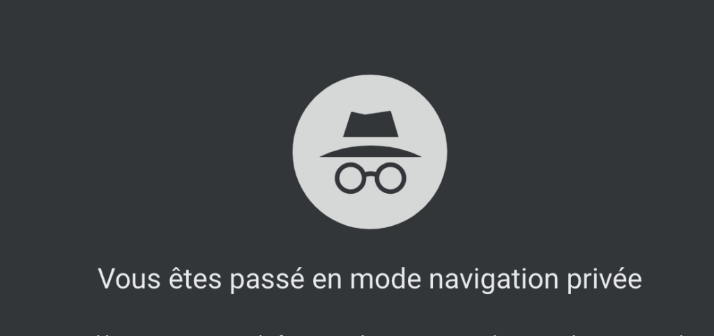 Google Chrome : en fait, la navigation en mode Incognito n'est pas vraiment privée