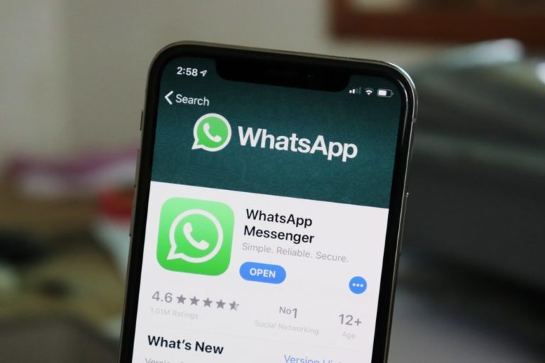 WhatsApp pour iPhone
