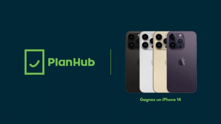 Gagnez un iPhone 14 avec Planhub