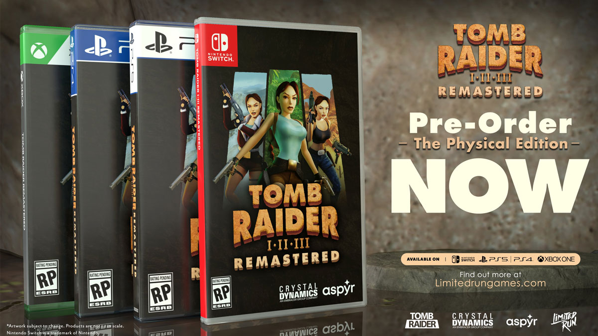 Tomb Raider editions physiques