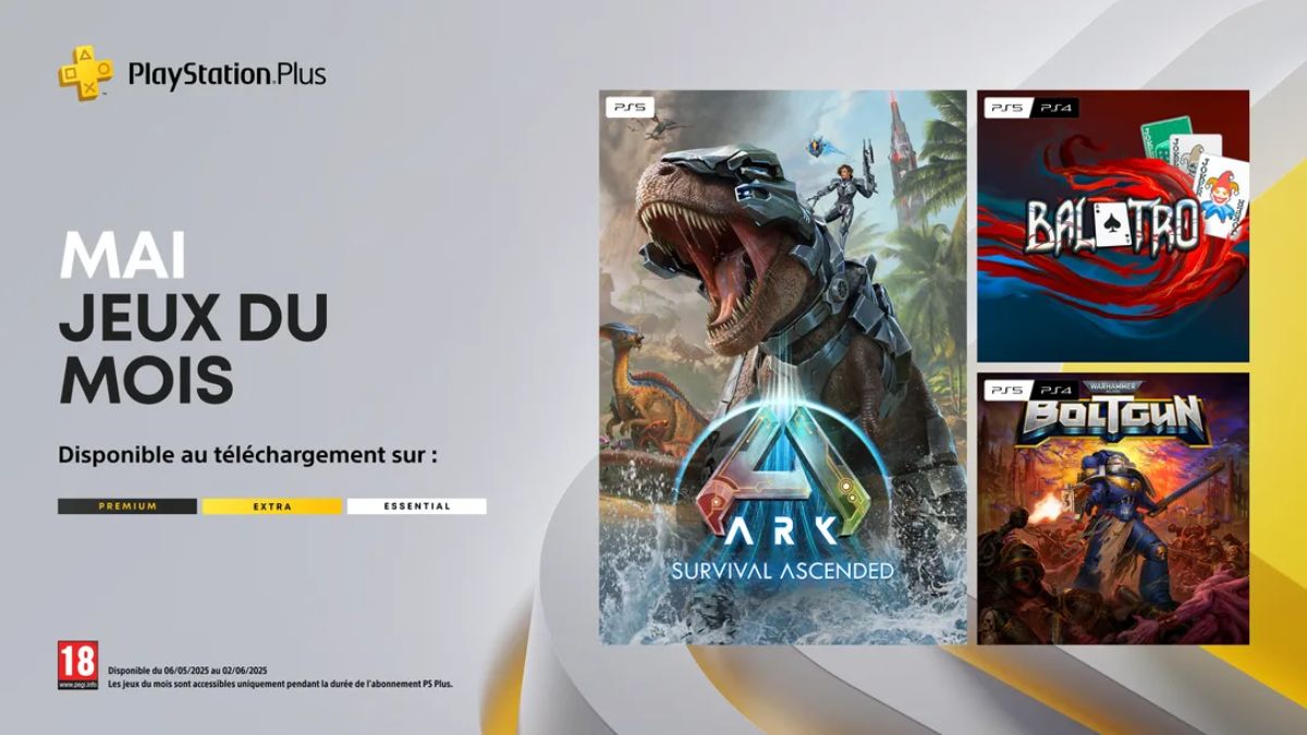PS Plus Mai 2025