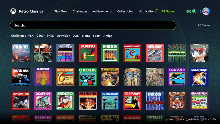 Retro Classics Game Pass