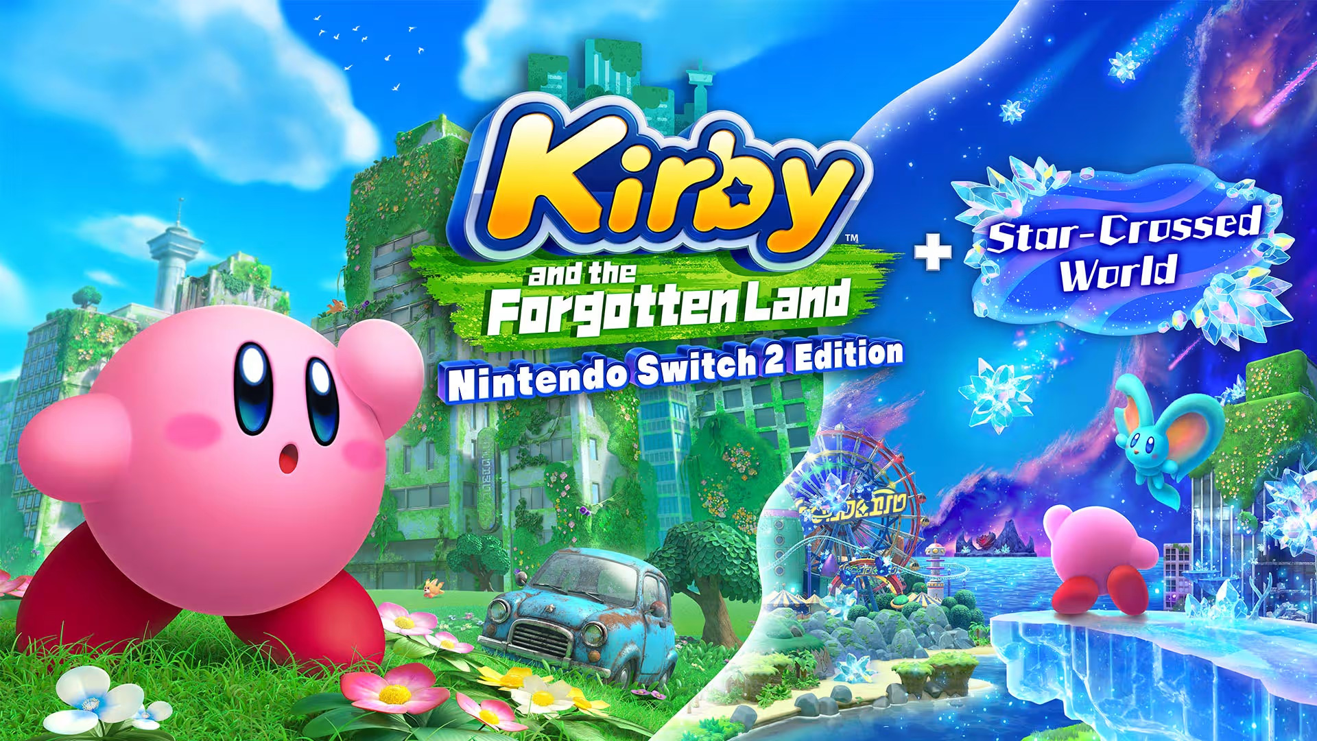 Kirby and the Forgotten Land Nintendo Switch 2 Edition Star Crossed-World