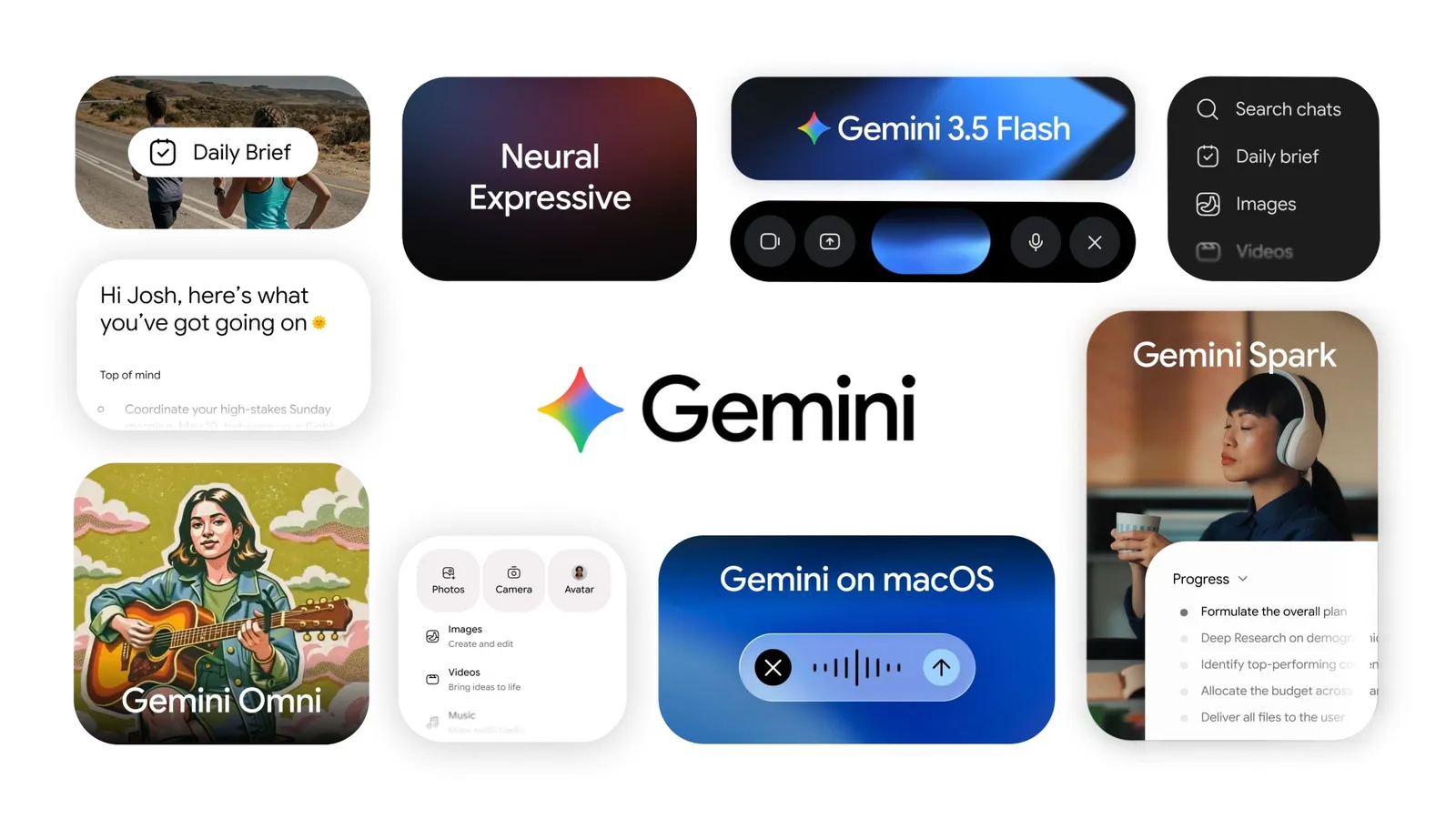 Gemini Spark, l’agent IA de Google, présenté sur ordinateur et téléphone