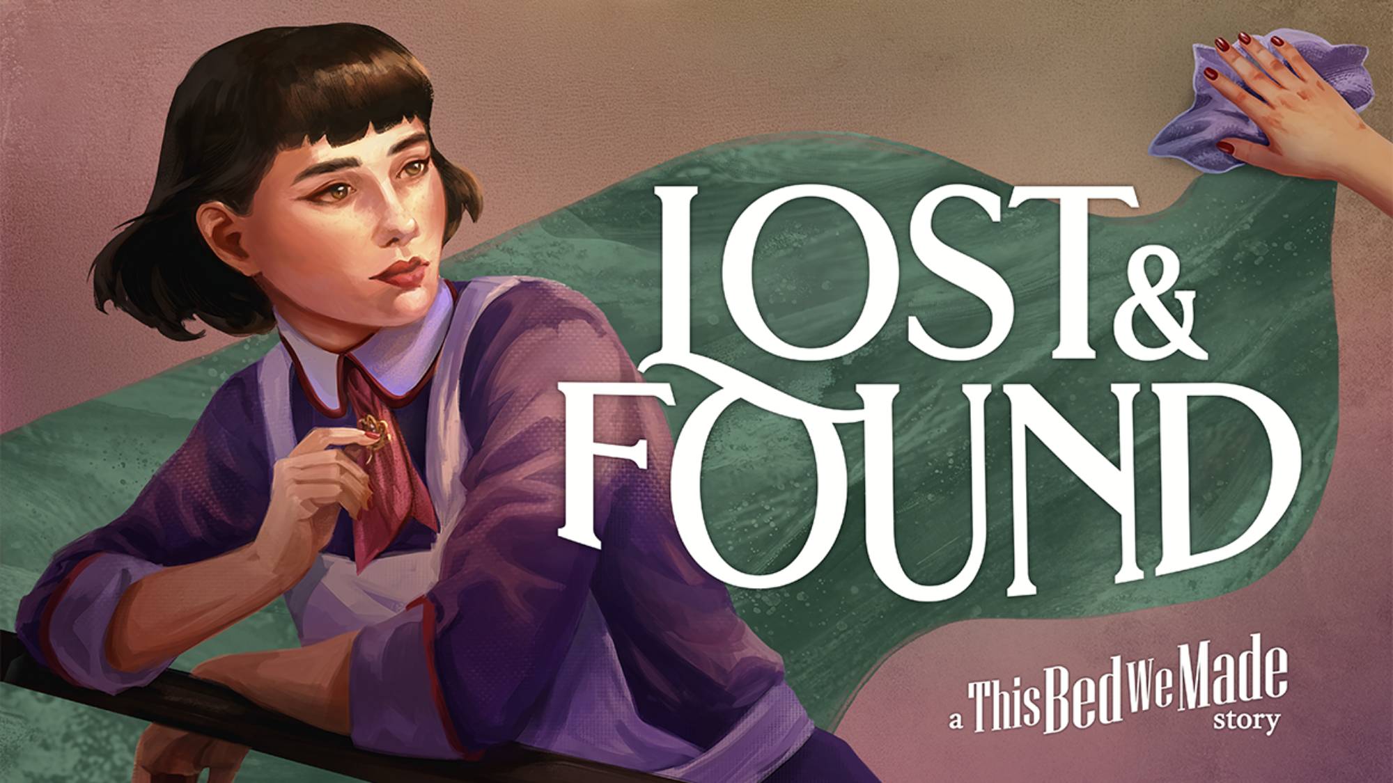 Sophie Roy sur l’affiche du jeu Lost & Found de Lowbirth Games