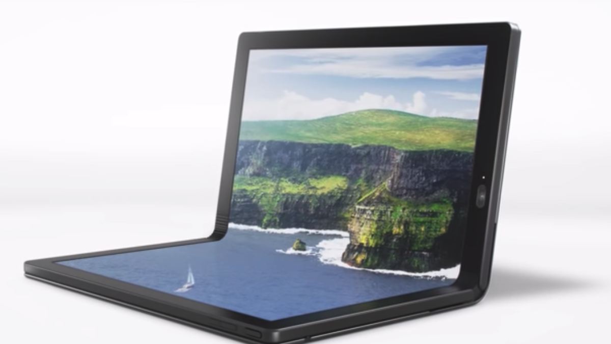 Lenovo révèle le premier PC portable à écran pliable