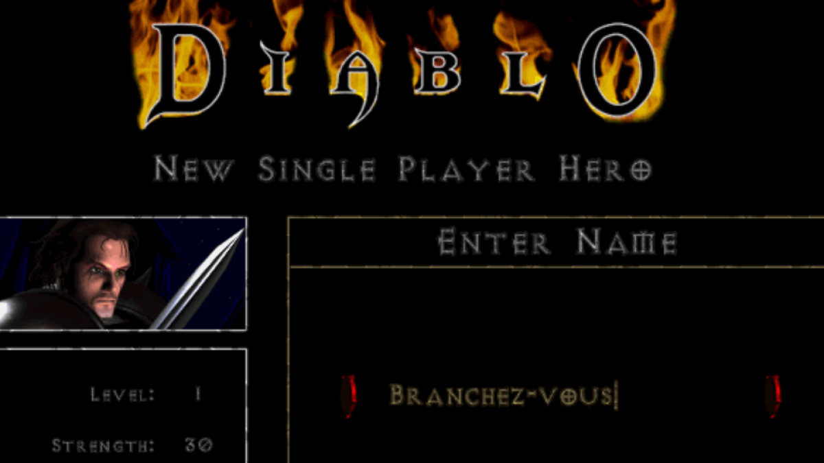 Diablo est jouable sur navigateur : voici comment