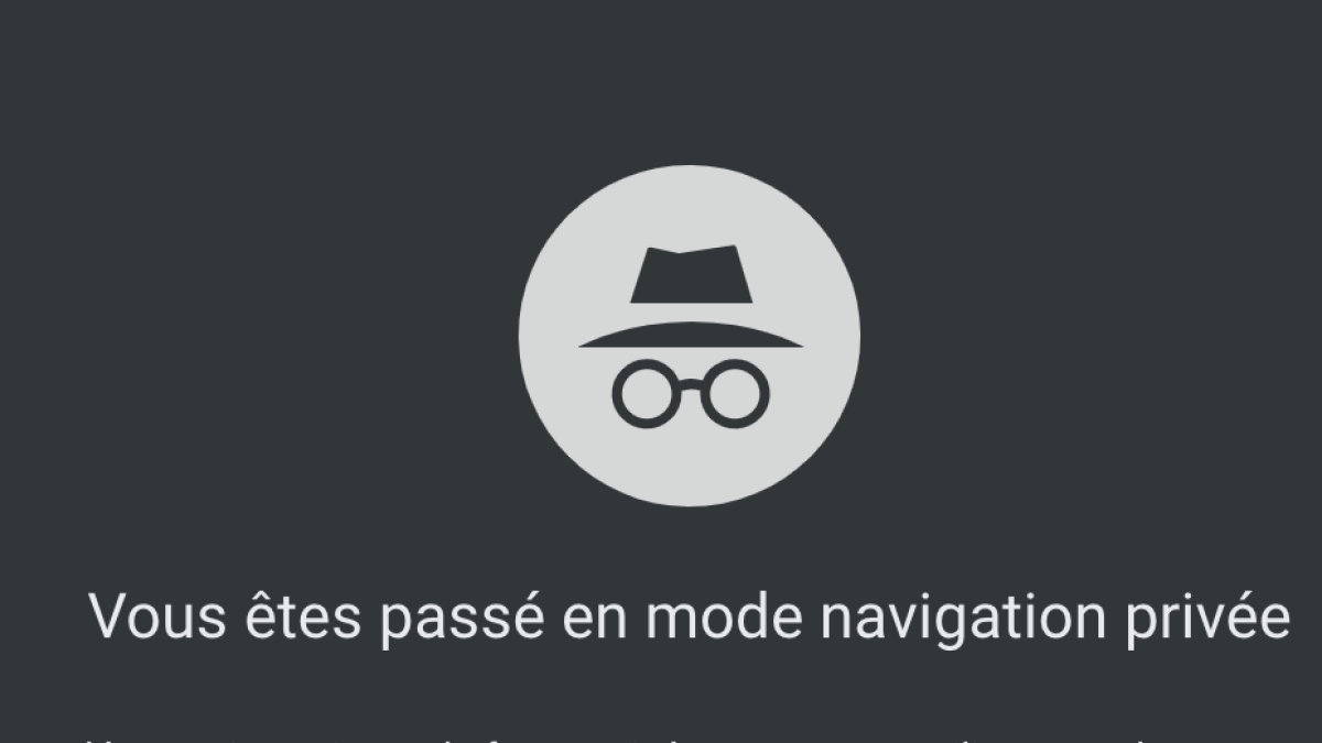 Google Chrome : en fait, la navigation en mode Incognito n'est pas vraiment privée