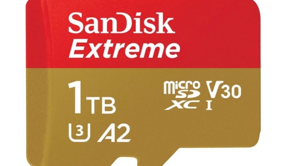 Sandisk lance une micro SD de 1 TO