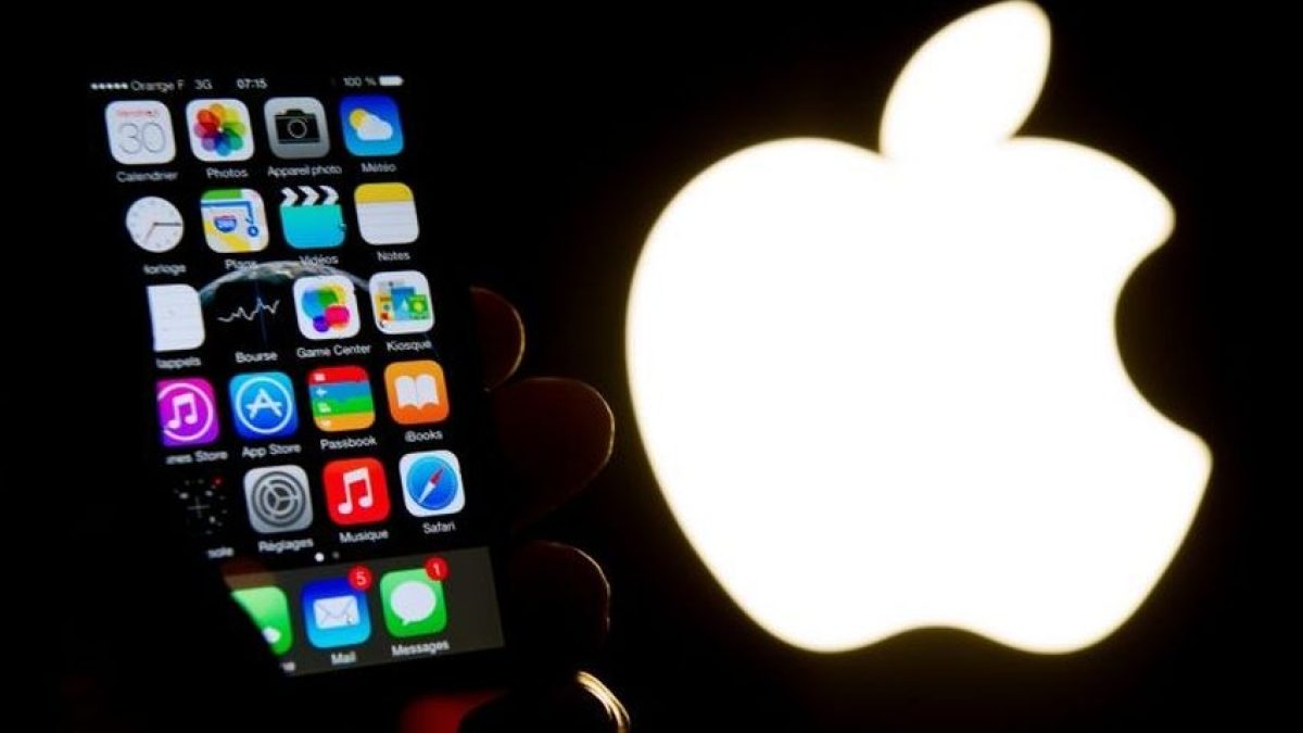 iPhone et logo Apple
