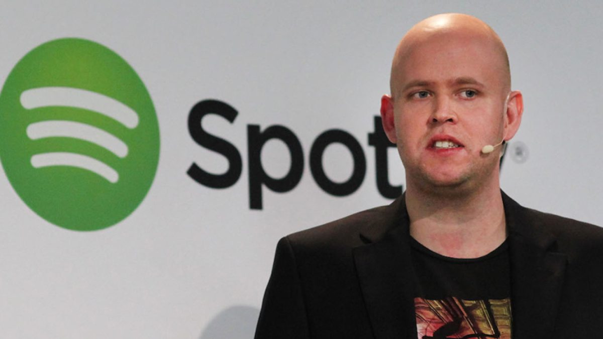 Daniel Ek, PDG de Spotify.