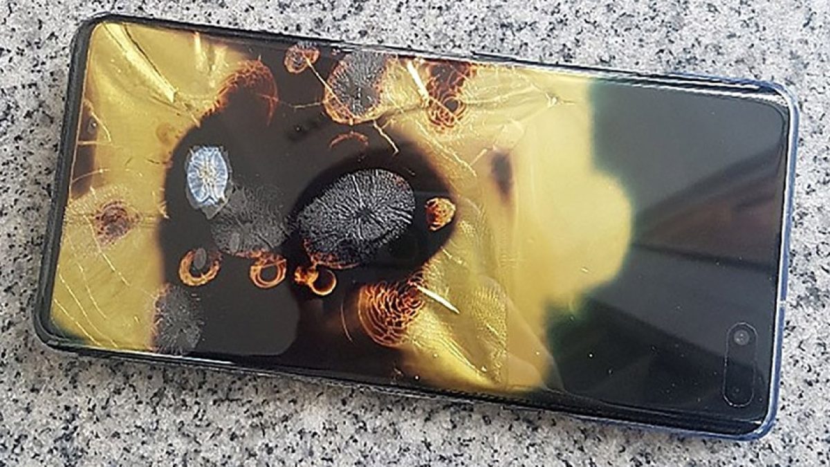 Le Samsung Galaxy S 5G prend feu