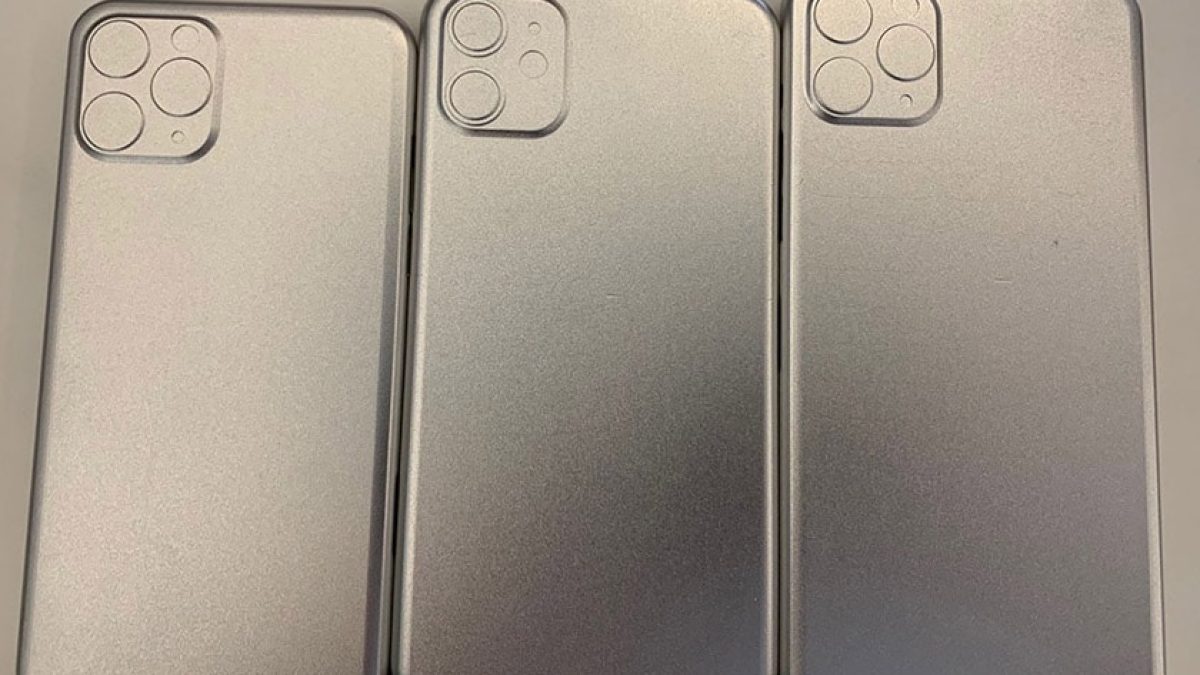 iPhone XI : le design révélé en photo