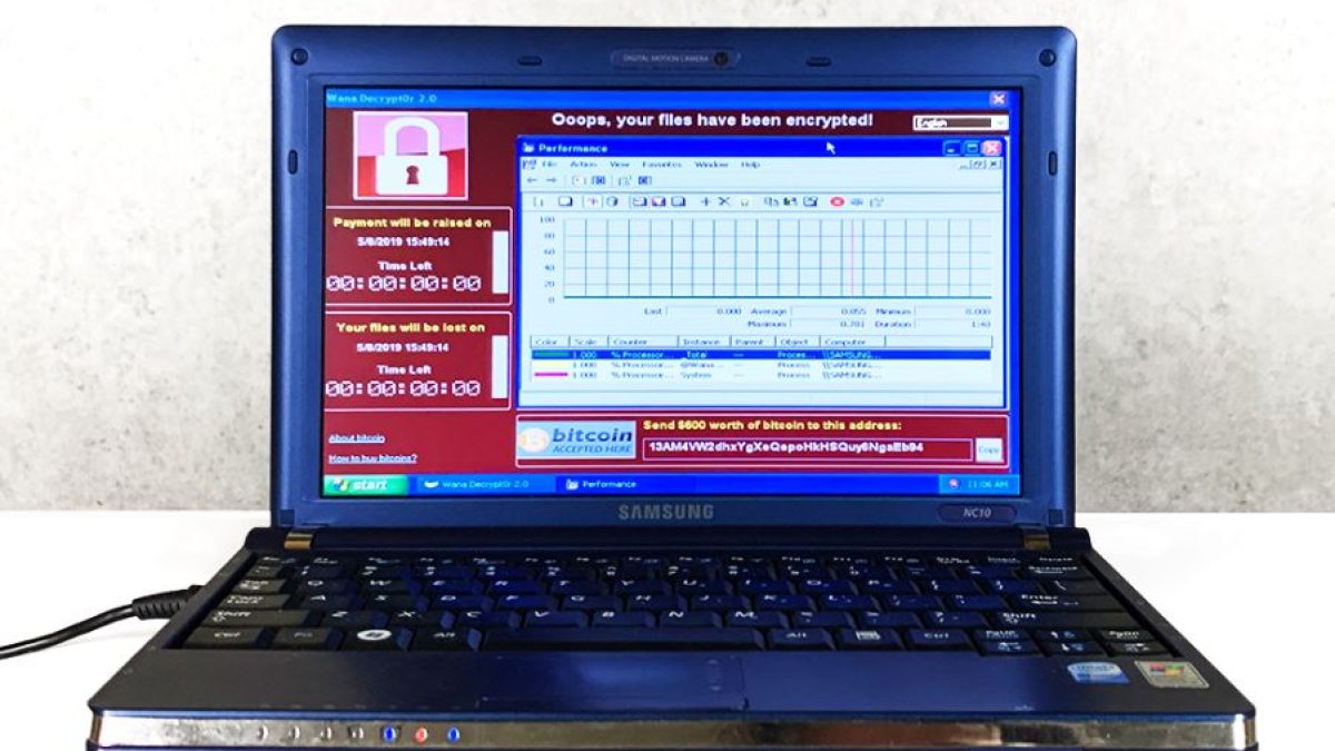 Un PC infecté de 6 virus légendaires